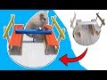 DIY Hamster carousel.  Popsicle stick hamster toys