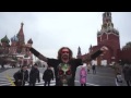 Джигурда в килте танцует на Красной площади Gangnam Style