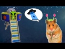 DIY Hamster toy UFO -  Spaceship for hamster DIY