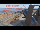 BeamNG DRIVE car shot from a cannon !