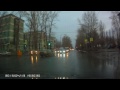 Авария на перекрестке из-за водителя, проскакивающего на красный свет