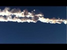 взрыв и падение метеорита над Челябинском чебаркуль